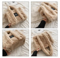 BM9357 Designer Plush The Tote bags Autumn Winter New Style Women Fluffy Tote Bags 2023 Fashion Designer Bag Handbags